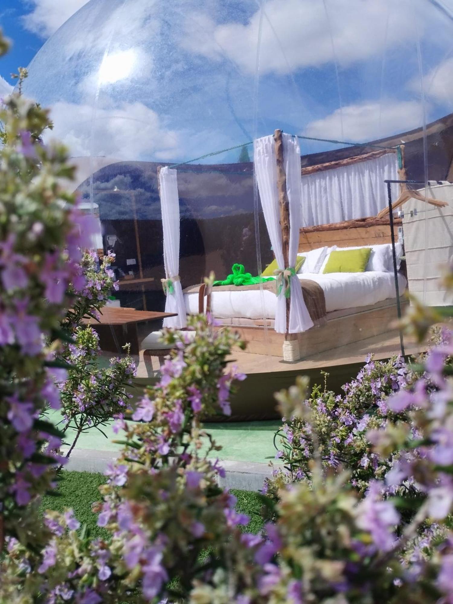 Cosmoveros - Hotel Burbuja Pedraza Екстер'єр фото